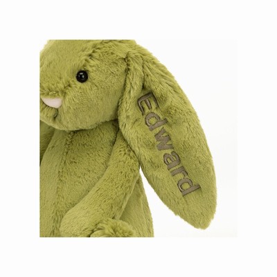 Jellycat Bashful Moss Konijn Medium | JY7589602